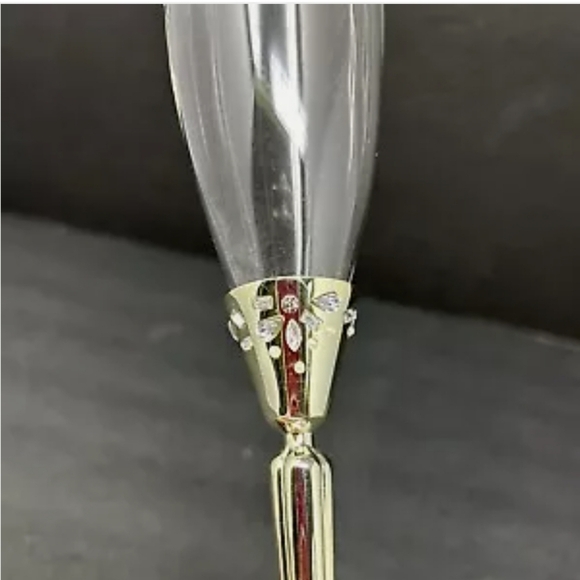 Monique Lhuillier Waterford Modern Love 8-Ounce Toasting Flute Only One - Picture 2 of 7